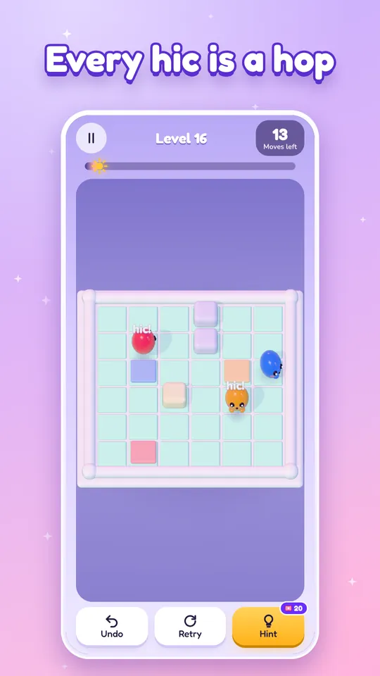 A pal hops one tile with a hic